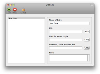 Screenshot of Pastor Main Window